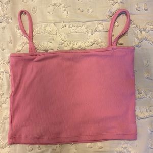 Brandy Melville Basic Pink Tank